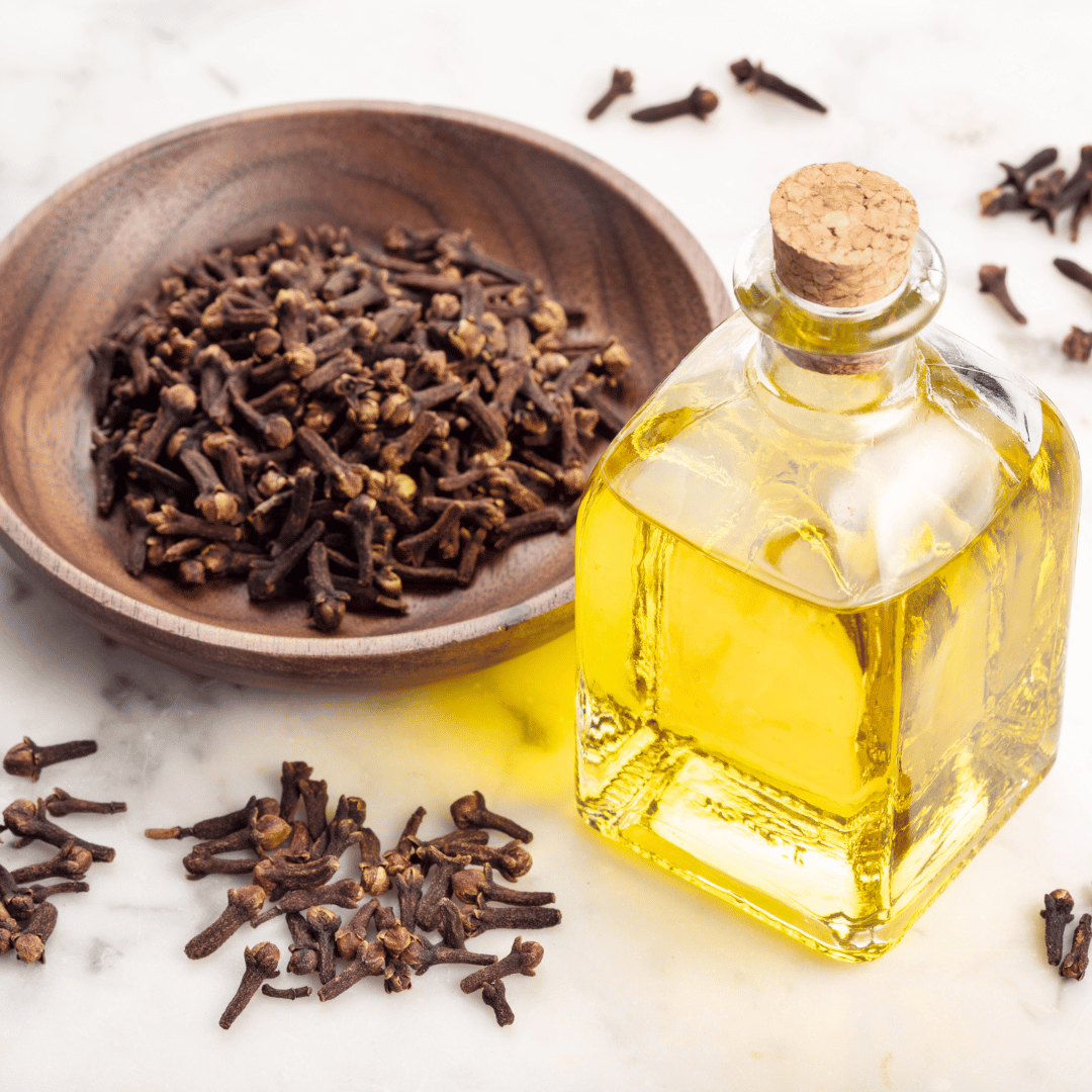 Clove oil.